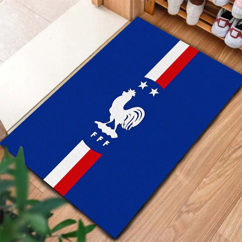 France National Football Team Carpet Rug for Living Room Bedroom Home Sofa Decoration,Kids Play Non-slip Floor Mat