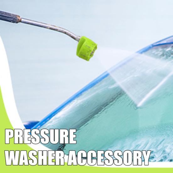 Hochdruckdüse 6-in-1 Schnellwechsel Verstellbare Spritzdüse 0-15-25-40 Grad Spülen Seife Einstellungen 4000 PSI Hochdruckreinigerdüse