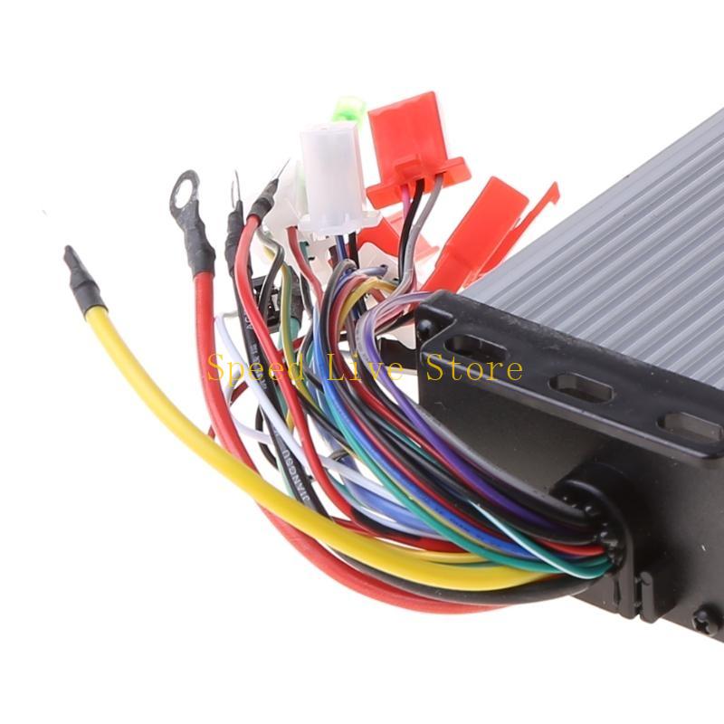 547C 48-72V 1500W 4 v 1 Inteligentní bezkartáčový ovladač pro e-kolo a skútr, duální režimy