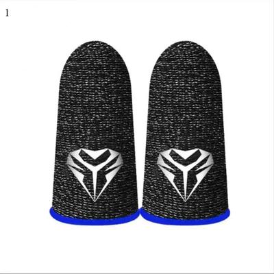 1 Paar Gaming Fingerlinge Leuchtende Fingerspitzenabdeckung Rutschfest Atmungsaktiv Fingerlinge Daumenhandschuhe Für Handyspiel