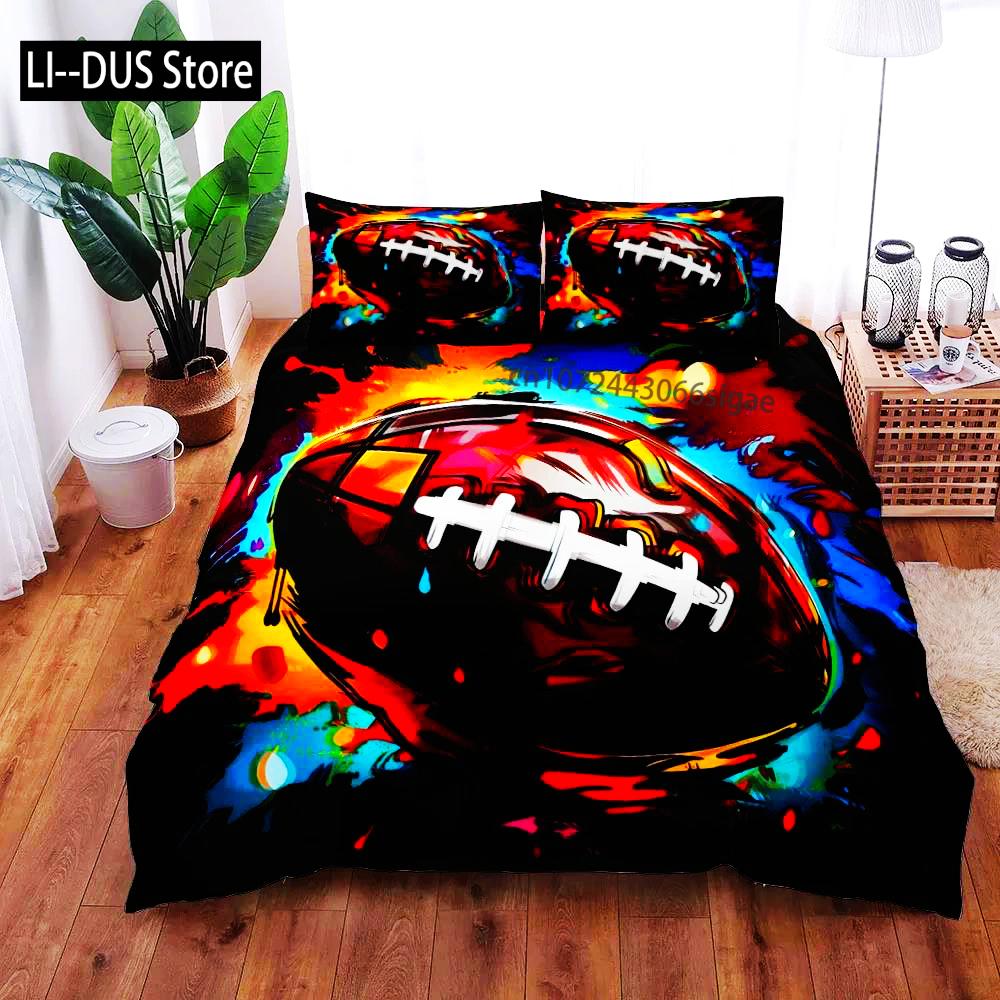 

Comforter National Football Poster King Queen Double Full Twin Single Size Set Bed Set Comforter (quilt)-EU Single(135*200cm)3pcs