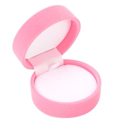 Jewelry Box Snowflake Shape Soft Flocking Simple Exquisite Lightweight Portable Necklace Box for