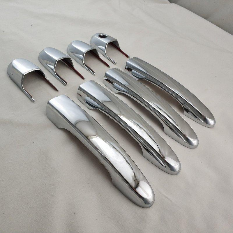 Yifei Chrome Carbon Car Accessories Plated Trim 2005 2006 2008 2009 2010 2012 For Hyundai Tucson Door Handle Bowl Cover