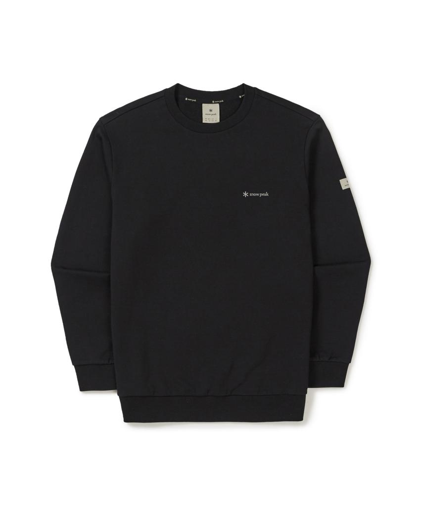 SNOWPEAK APPAREL Land Essential Sweatshirt (S26Smfht50) Black