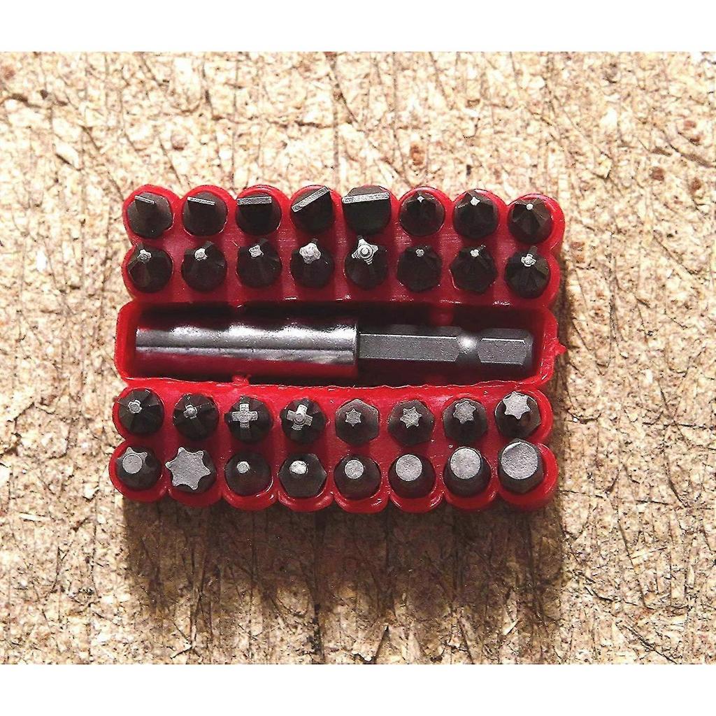 Electric Bit Set Solid Screwdriver Electric Drill Accessories 33 Pieces - DD01