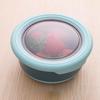 Round Stainless Steel Fresh-keeping Box Japanese-style Crisper Lunch Box  for Student Kids
