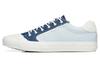 Men's Sneakers Slip Resistant, Abrasion Resistant, Breathable Low Top Canvas Shoes Men's White Blue