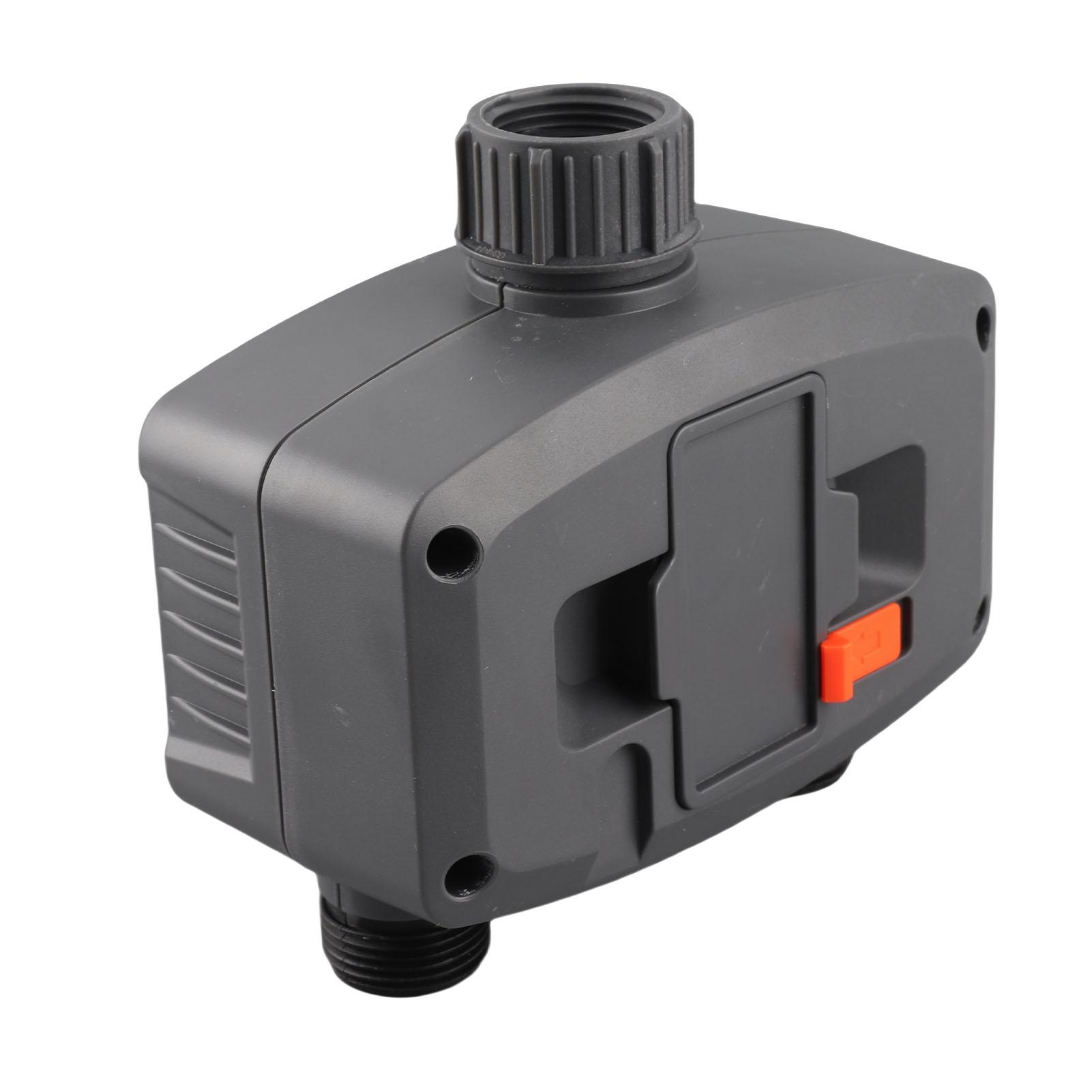 2 Outlet Hose Watering Timer with Rain Sensor, Automatic Irrigation Controller for Lawns, Gardens, Plants, G3Celsius4 Male to G1Celsius2 Female Adapte