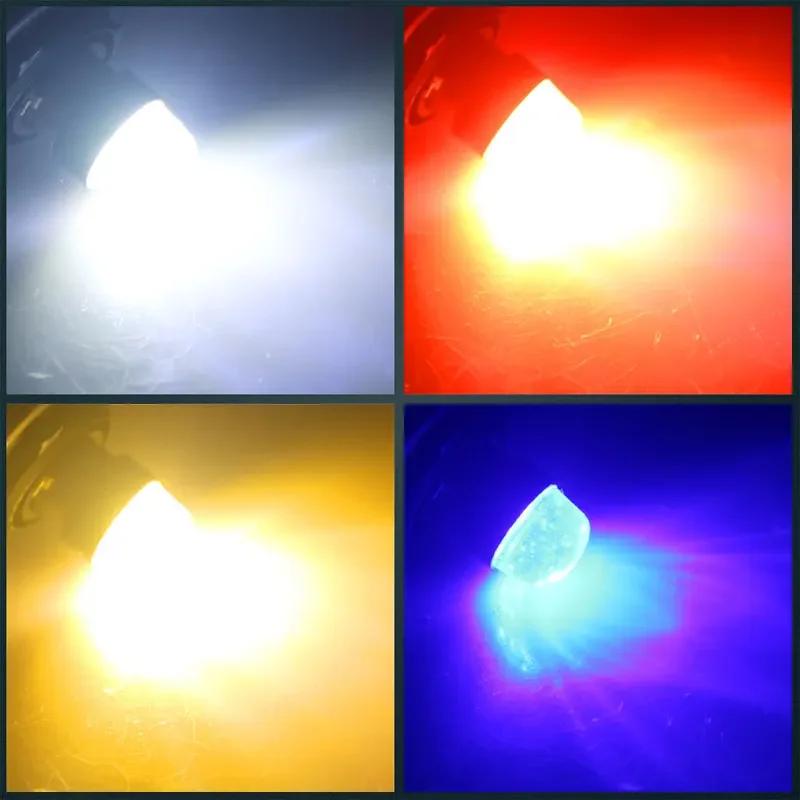 2pcs 1157 Flash led P21/5W BAY15D PY21W 1156 BA15S P21W COB LED Car Strobe Flash Bulb Brake Reverse Daytime Running Signal Light