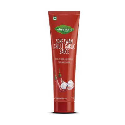 Molho Schezwan (130g), Molho de alho e pimenta Schezwan, Fazendas Wingreens