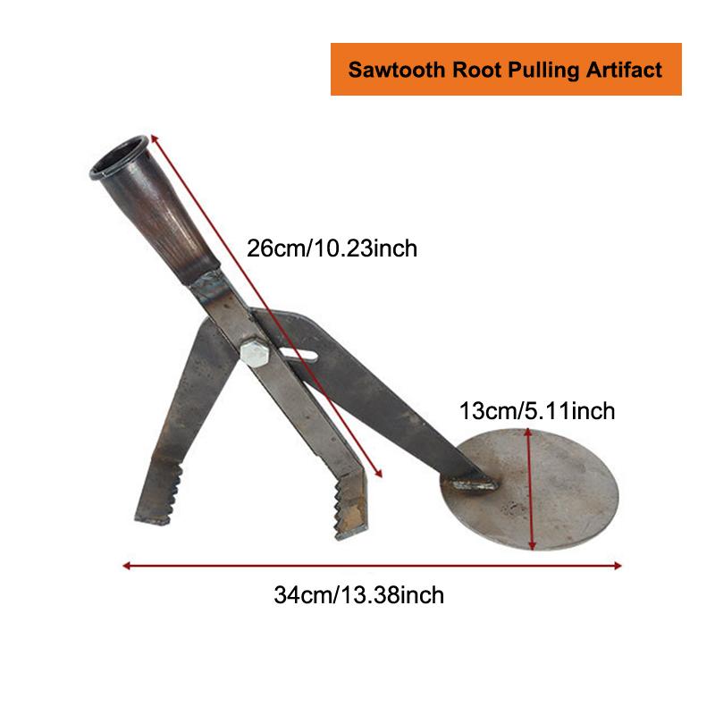 

Сверхпрочный удалитель корней садовый инструмент, разработанный для эффективного ручного удаления корней растений кукурузных стеблей и корней сои 34*26*13cm