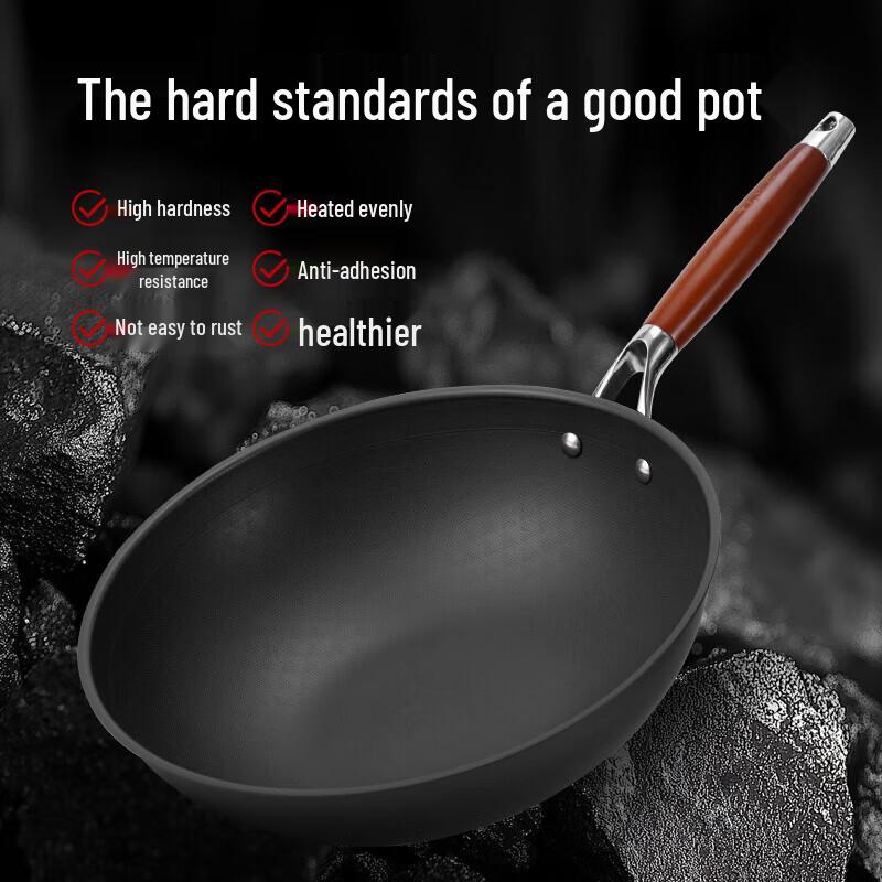 Shibazizu Mastercraft Titanium Non-stick Wok
