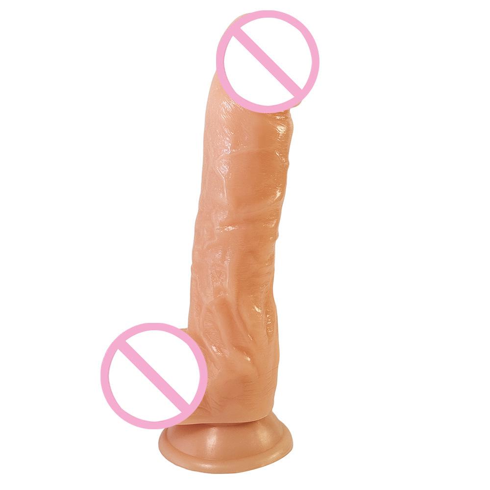 Ręczna Silikonowa Przyssawka Dildo dla Kobiet – Zabawka dla Dorosłych Urządzenie do Masturbacji