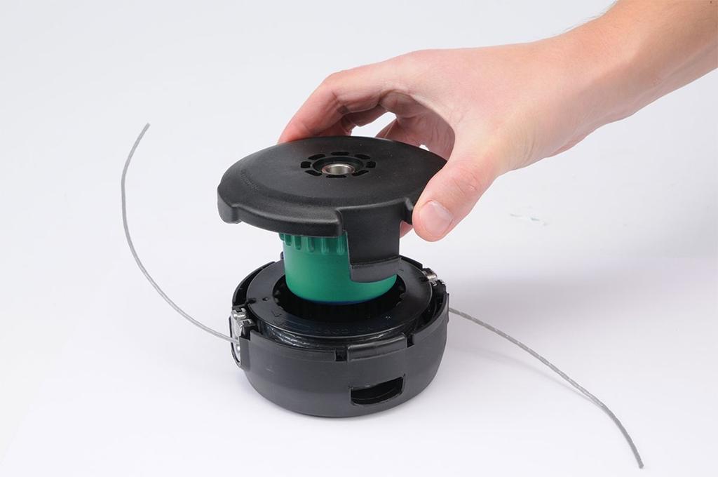 Trimmer head for high-power trimmers and brushcutters (capacity 30-42 cm3), 5 adapters / 79551 / FLO