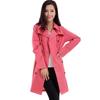 Fashion Raincoat Women's Japanese Lightweight Breathable Windproof Jacket Korean Fashion Double-breasted Trench Coat Raincoat