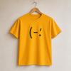 Retro Y2K Emoticon Tech Humor Front & Back Print T-Shirt and kids tshirt