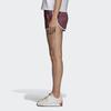 Adidas Originals Ai Shorts Fashion Striped Woven Casual Shorts Women Shorts Red DH2992