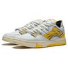 Li Ning Weiw Pro Durable Breathable Low Top Skate Shoes Men Skate Shoes White Yellow AECS093-1