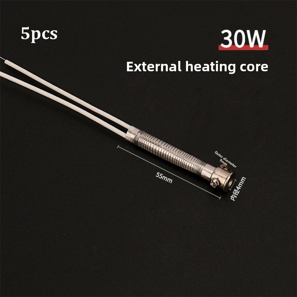 1/5pcs 220V Electric Soldering Iron Core 30W60W80W100W150W High Temperature Resistance Metalworking Accessory