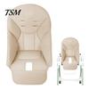 Housse de Chaise Haute Protectrice Coussin Bébé Remplacement Cuir Synthétique Restaurant Siège de Repas Protecteur Tapis Antidérapant Chaise Haute pour Bambin Enfants Élégant