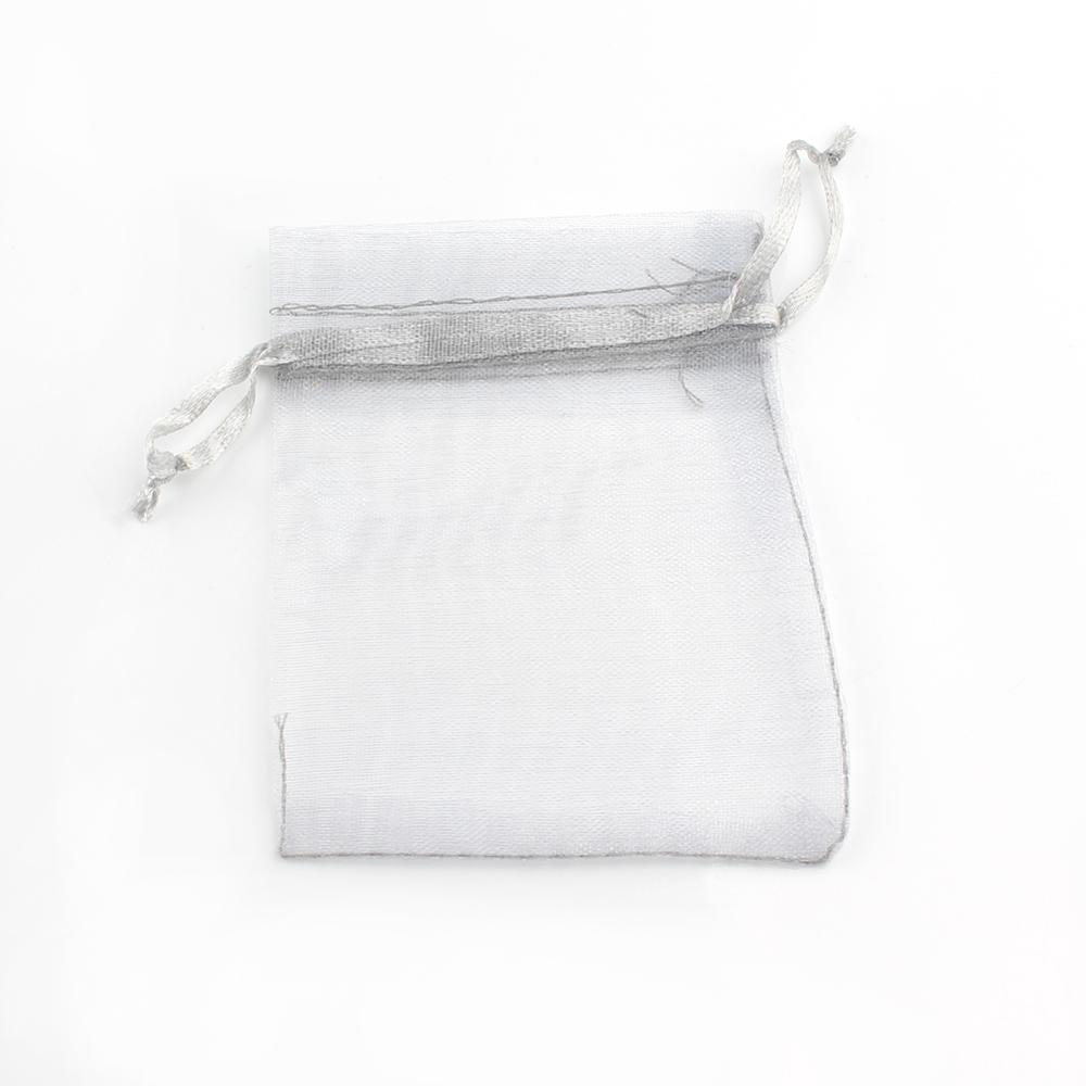 100 Stück Mehrfarbige Geschenk-Organzabeutel 5x7 7x9 9x12 10x15cm Mit Kordelzug Hochzeitsparty-Dekoration Geschenkbeutel Display-Verpackung Schmuck