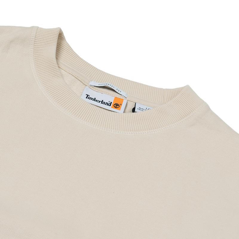Timberland Solid Color Pullover Round Neck Simple Sweatshirt Men sweatshirt TB0A6NDBEFL1