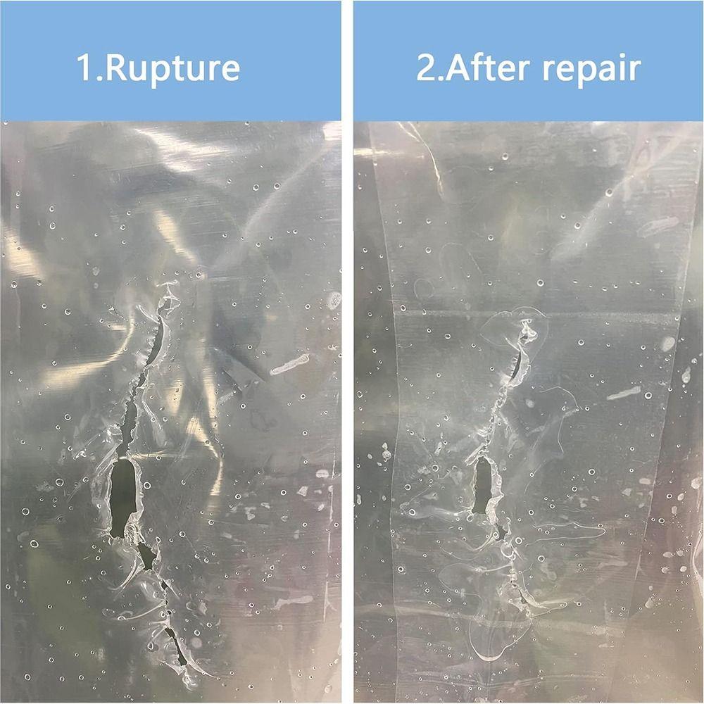 Güçlü Yapışma Sera Onarım Yaması UV Dayanıklı Sera Örtüsü Filmi Onarım Bandı