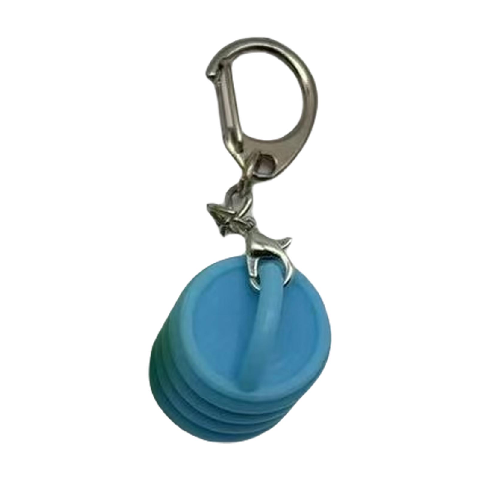 

Модные колпачки для ключей в виде блеска для губ, удобные держатели для крышек, аксессуары для брелоков, модные косметические средства для женщин синий