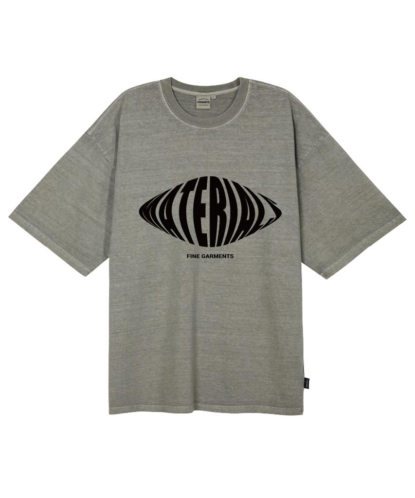 PRIMATE Zebra Oversized Pigment Short Sleeve T-Shirt 4 Colors
