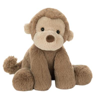 Jellycat Jungle Animals Series Smudgy Monkey Cute Doll Plush Doll 34cm Height