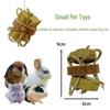 Wooden Hideout & Play Toys for Hamsters, Rats & Rabbits