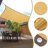 Outdoor Sunshade Net Sunblock Mesh Cover Anti-UV Shade Cloth Garden Sun Shed Awning Cover Swimming Pool Sunshade Curtain