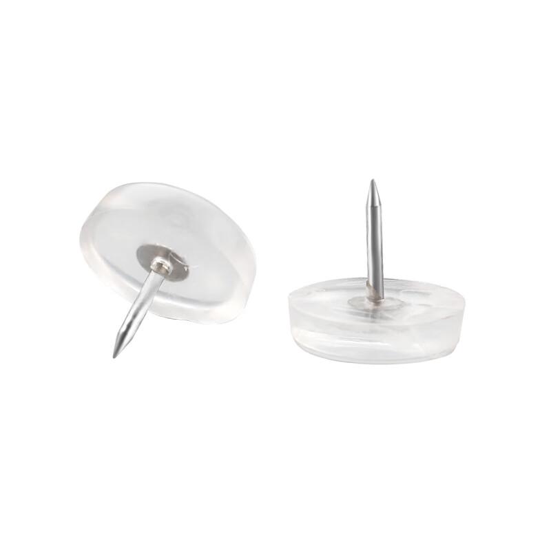 Transparent Rubber-Silicone Furniture Leg Pads