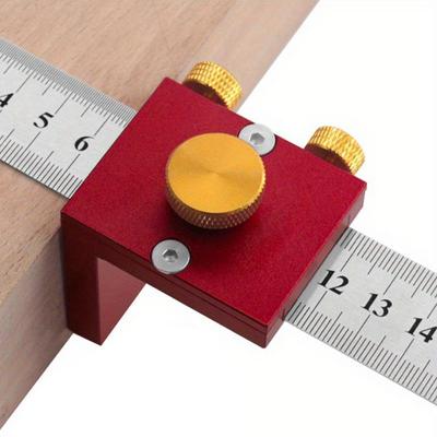 Woodworking Compass Scriber Wood Marking Gauge Wood Scribe Tool Architect Ruler for Carpenter Work Woodworking Scriber T-Square