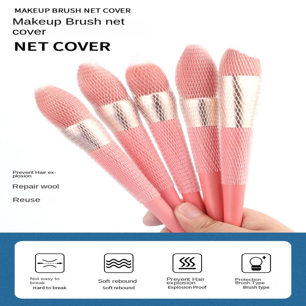 Net Make Up Brush Netting Cover Dustproof Brush Protectors Pen Protective Cover