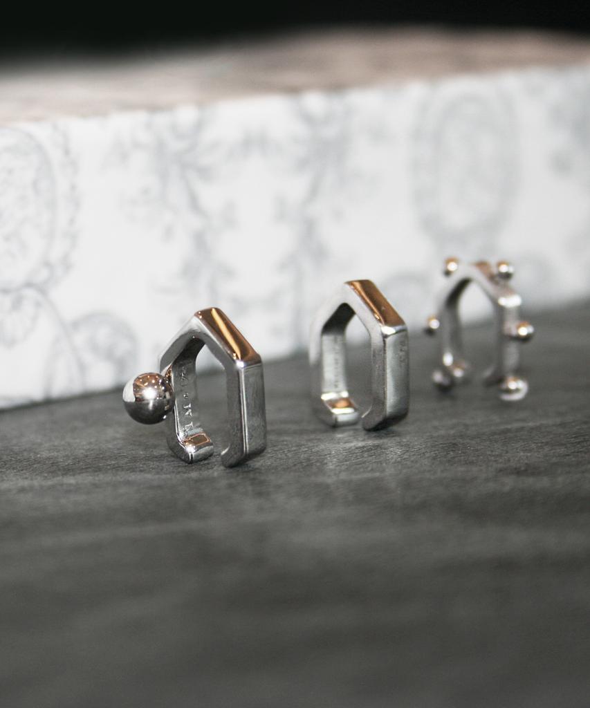 Trencadism Link Silver 925 Ear Cuff Trm Lkec14Bls