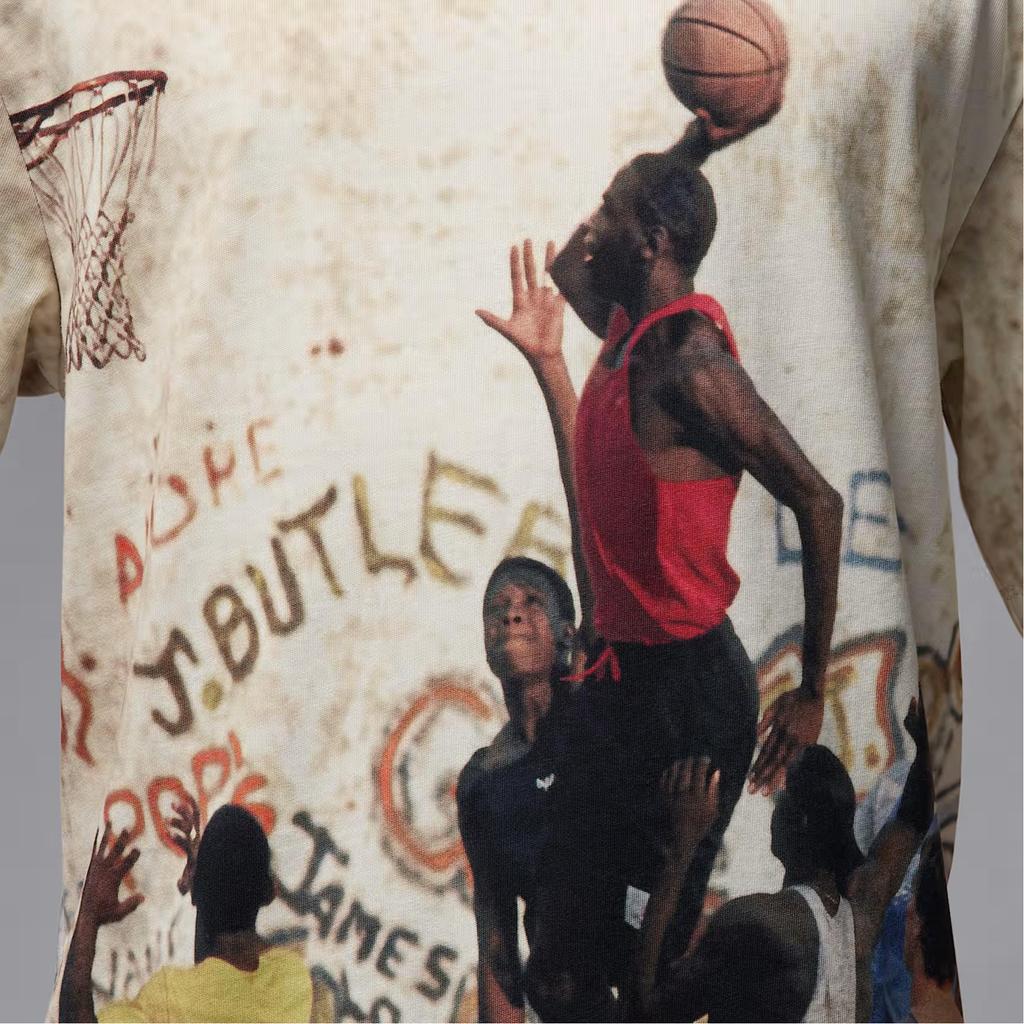 Air Jordan 85 Grafisch T-shirt Sail/Legend Lichtbruin/Redstone Heren Tops HJ2362-133