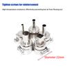 1/6pcs Universal 3/4/5/6/7/8MM BGA 850 Series Hot Air Nozzle Extension Elbow Desoldering Station With Nozzle