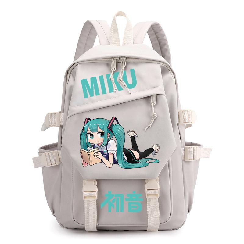 

Hatsune Future Универсальный рюкзак для девочек-подростков, снижающий нагрузку, школьная сумка для старшеклассников, повседневный рюкзак No specification