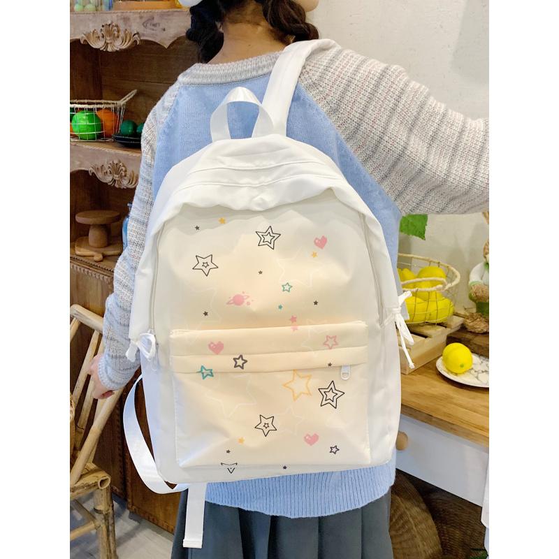 School Bags for Junior High School Girls and High School Students, Korean Style, High Aesthetic Appeal, niche2026New Large-capac