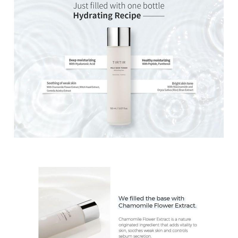 TIRTIR Milk Skin Toner Mini