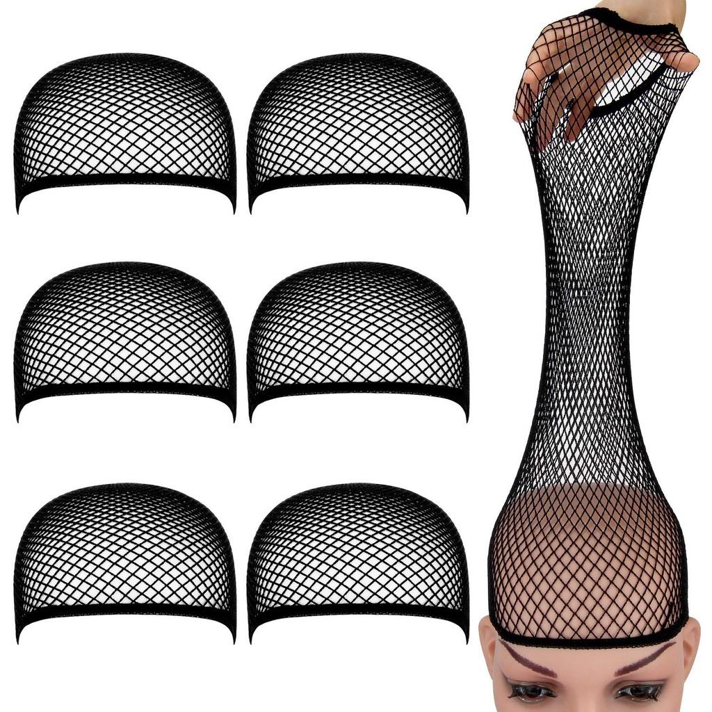 Long Black Wig Caps For Women Easy To Use Breathable And Durable Nylon Material
