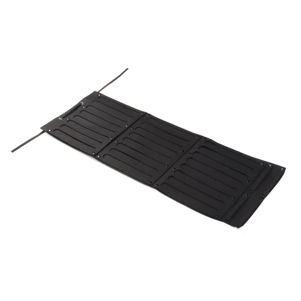 Baby Hair Bows Holder Large Capacity Foldable 3 Layers Baby Girls Headband Holder for Door Closet Wall Black