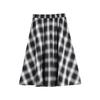 ELLE French Plaid Simple Design A-Line Umbrella Skirt Casual Long Skirt Women skirts ER52570