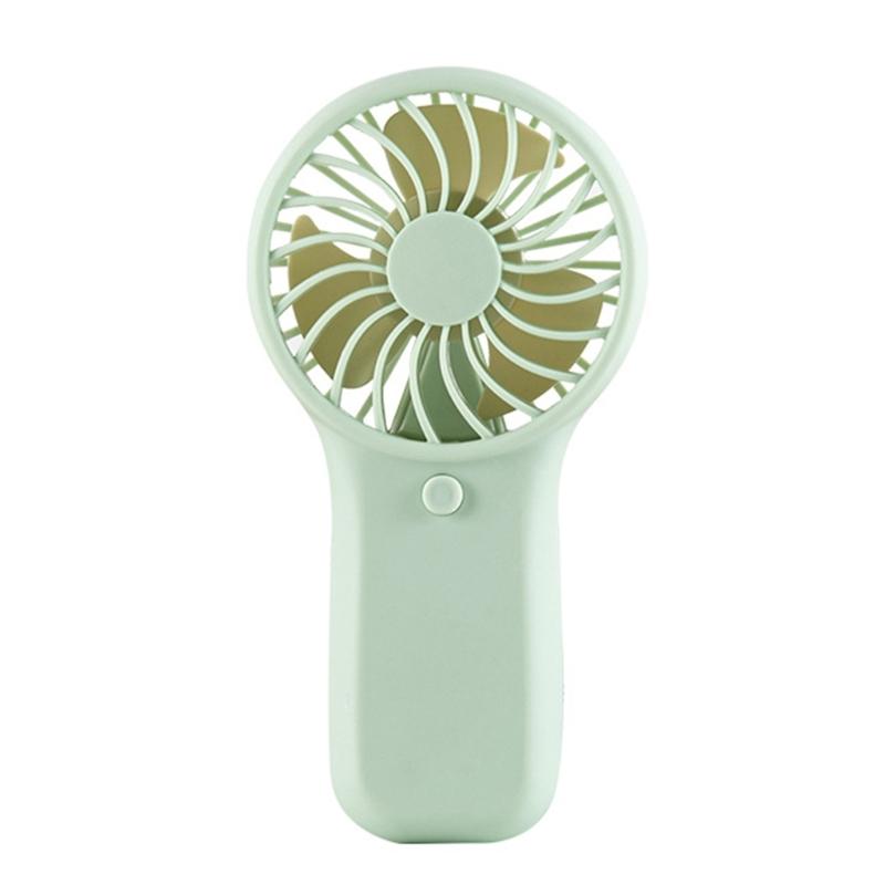 Mini Handheld Fan With Fast Speed Motor Battery Powered Portable Air Circulation For Hot Weather Activity