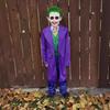 Mroczny Rycerz Joker Kostium Cosplay dla Dzieci Komiksy Odgrywanie Ról Impreza Halloweenowa