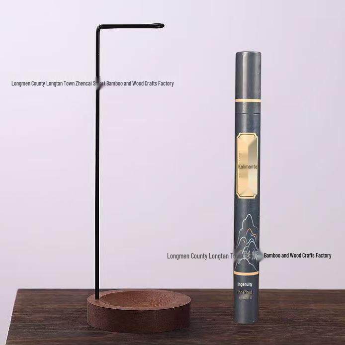 Inverted Zen Incense Holder for Stick and Sandalwood/Agarwood Incense – Indoor Home Decor Ornament