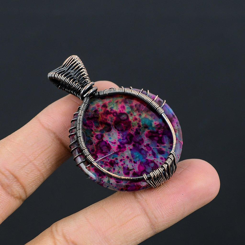 Tree Of Life Multi Flash Labradorite Pendant, 999 Copper Wire Wrapped Jewelry, Handmade Pendant Gemstone Jewelry, Gifts For Wife Brand New Pendant