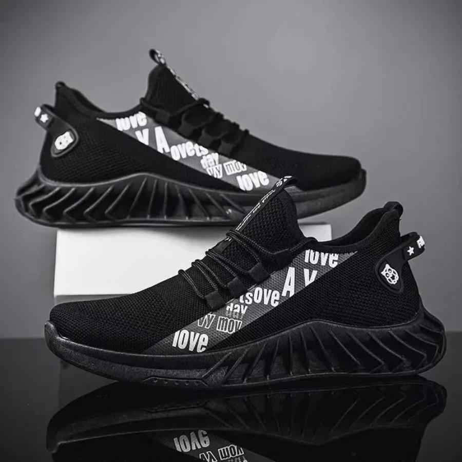 2025 New Spring and Autumn Soft soled Running Men's Mesh Breathable Casual Sports Trendy Shoes Men's Shoes tenis masculino  men
