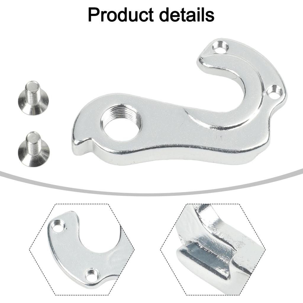 CNC Precision Machining Derailleur Hanger Parts Silver 15g